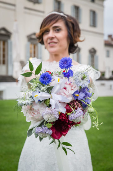 bouquet fiori azzurri