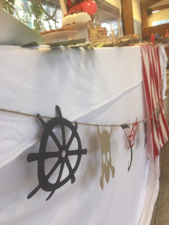 decorazioni festa pirati