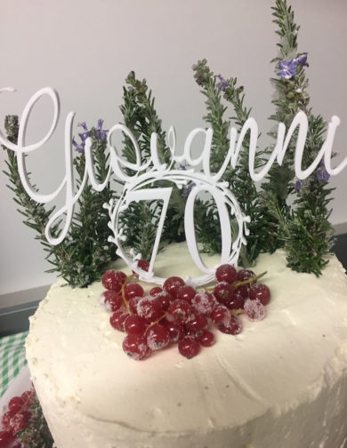 cake topper 70